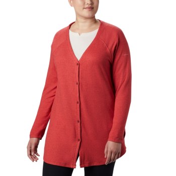 Columbia By the Hearth Plus Size, Cardigan Rojos Para Mujer | 612934-VDL